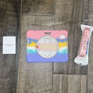 New in packaging 3 layer protection adjustable tablet strap case